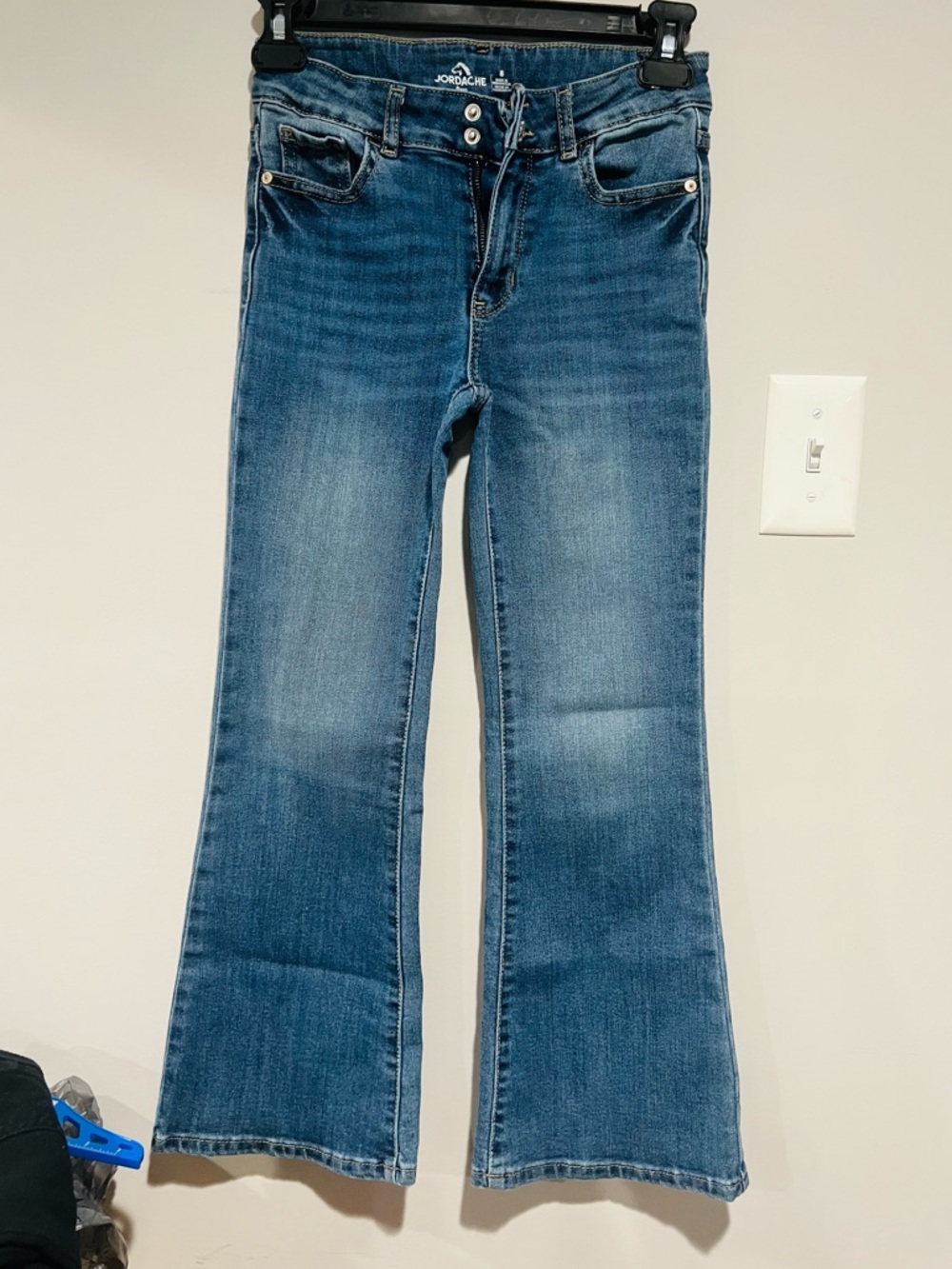Jordache Girls High Rise Flare, Size: 8